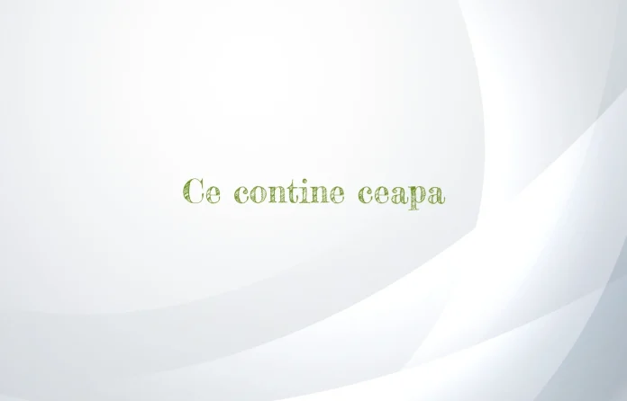 ce contine ceapa