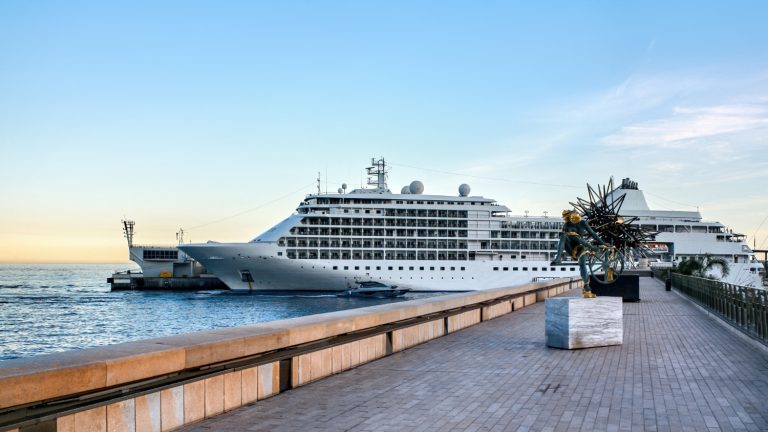 moored ship monaco seaport